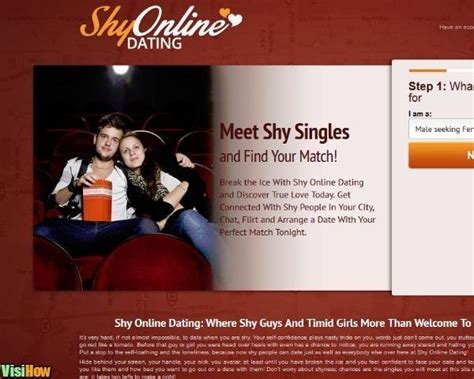 shy guy dating profile